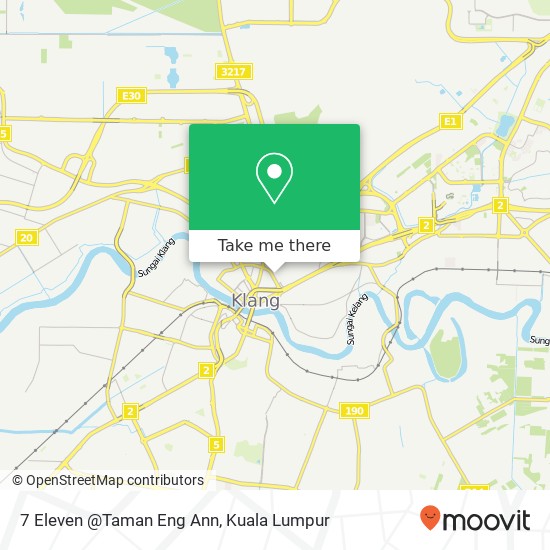 7 Eleven @Taman Eng Ann map