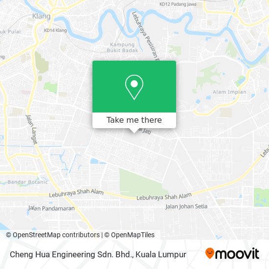 Cheng Hua Engineering Sdn. Bhd. map