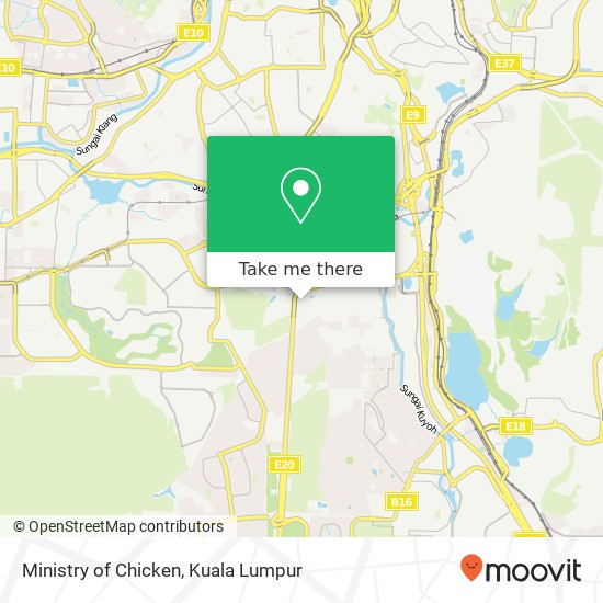 Ministry of Chicken map
