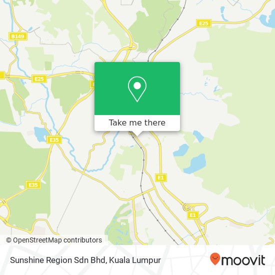 Sunshine Region Sdn Bhd map