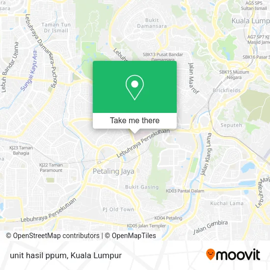 unit hasil ppum map