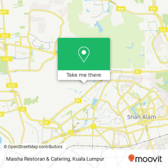 Maisha Restoran & Catering map