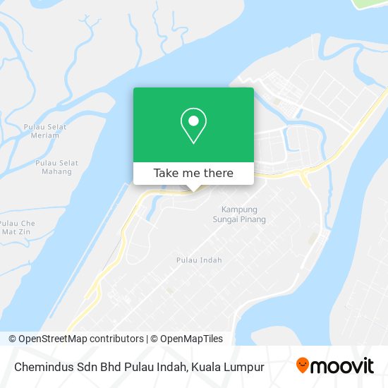 Chemindus Sdn Bhd Pulau Indah map