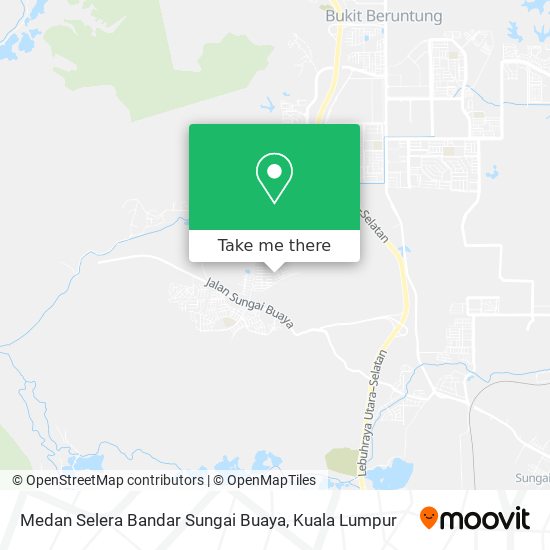 Medan Selera Bandar Sungai Buaya map