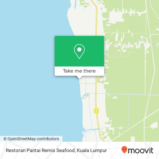 Restoran Pantai Remis Seafood map