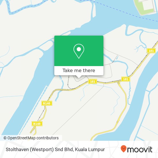 Stolthaven (Westport) Snd Bhd map