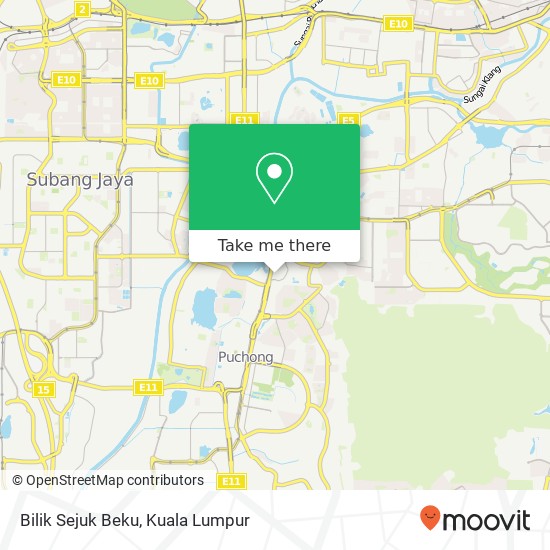 Bilik Sejuk Beku map