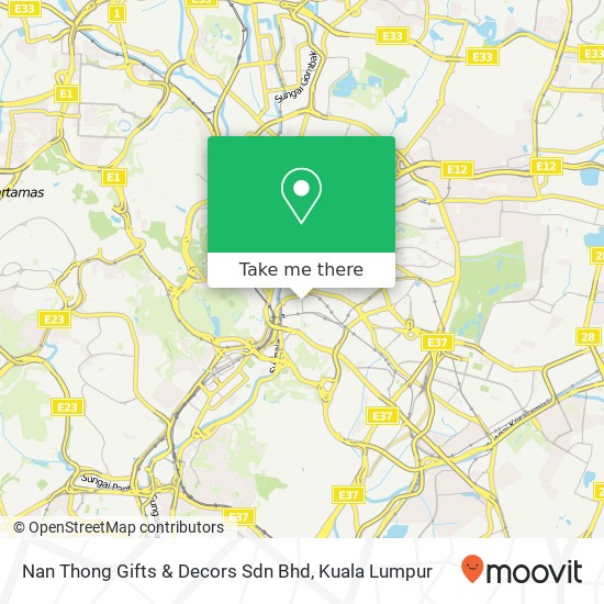 Peta Nan Thong Gifts & Decors Sdn Bhd