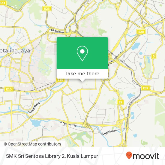 SMK Sri Sentosa Library 2 map