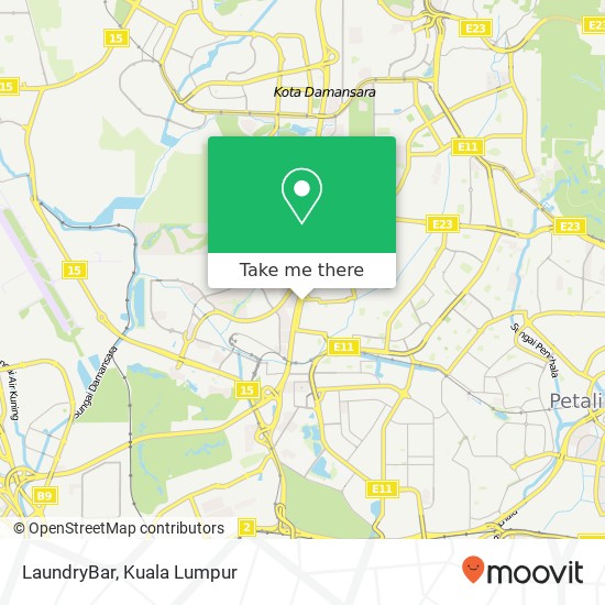 LaundryBar map