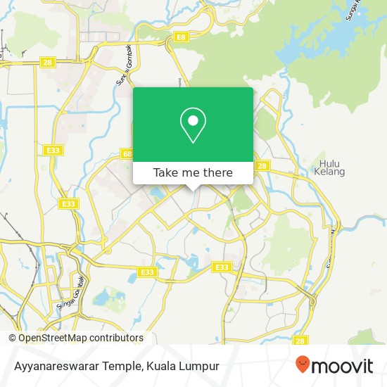 Ayyanareswarar Temple map