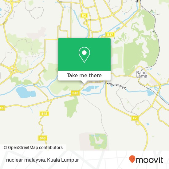 nuclear malaysia map