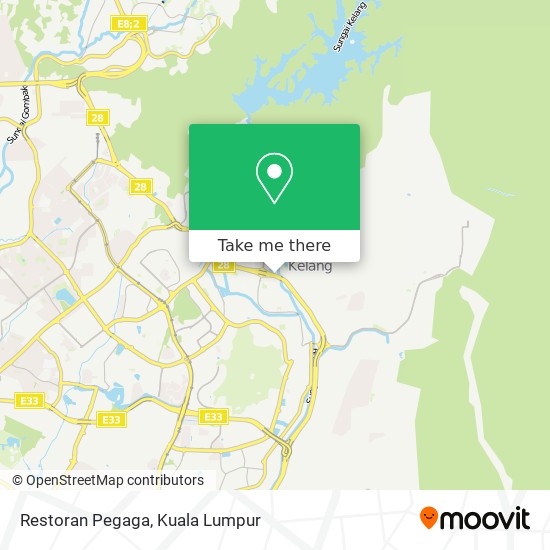 Restoran Pegaga map