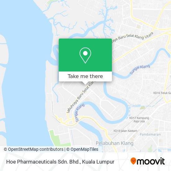 Hoe Pharmaceuticals Sdn. Bhd. map