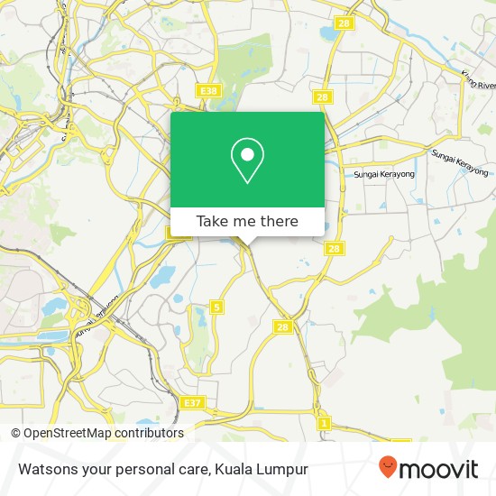 Watsons your personal care map