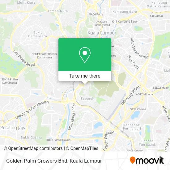 Golden Palm Growers Bhd map