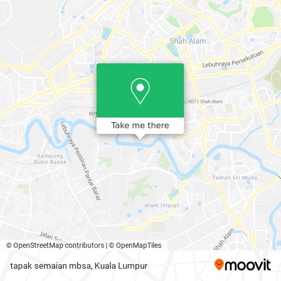 tapak semaian mbsa map