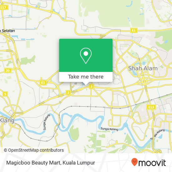 Magicboo Beauty Mart map