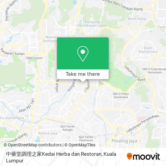 中藥堂調理之家Kedai Herba dan Restoran map