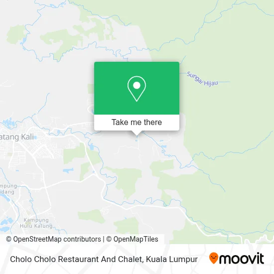 Cholo Cholo Restaurant And Chalet map