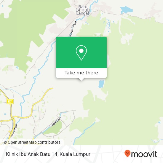 Klinik Ibu Anak Batu 14 map