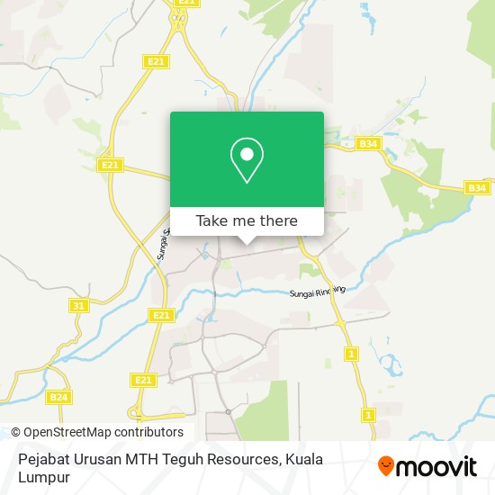 Pejabat Urusan MTH Teguh Resources map