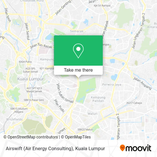 Airswift (Air Energy Consulting) map