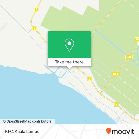 KFC map