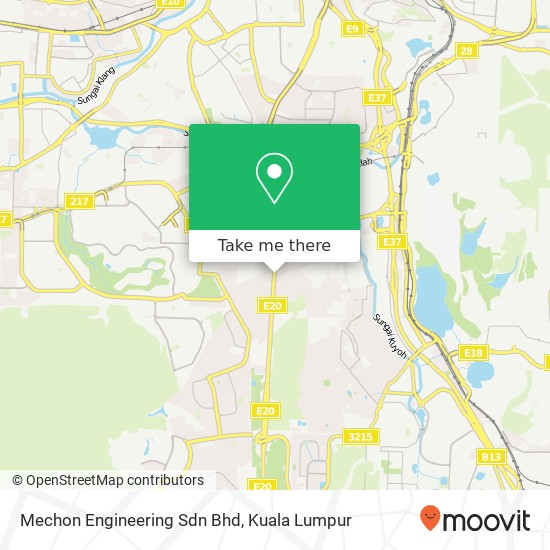 Mechon Engineering Sdn Bhd map