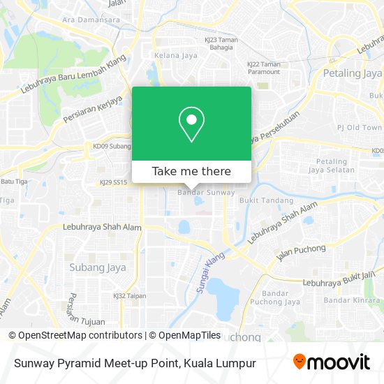 Peta Sunway Pyramid Meet-up Point