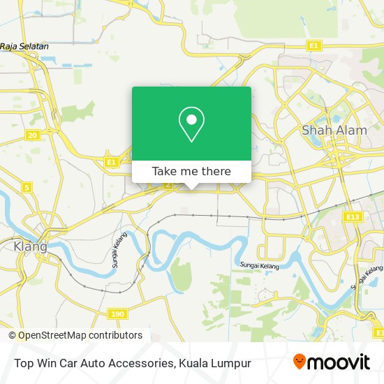 Top Win Car Auto Accessories map