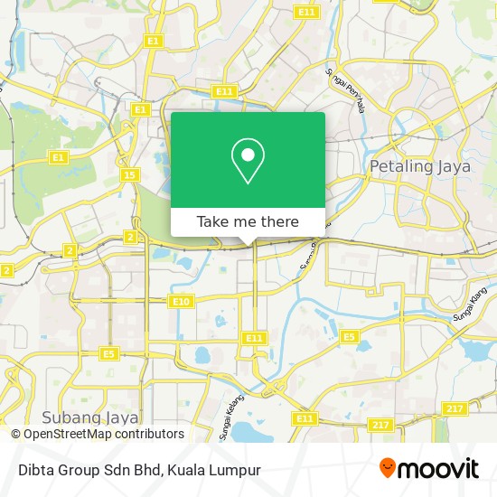 Dibta Group Sdn Bhd map