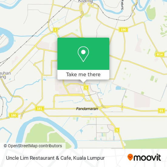 Uncle Lim Restaurant & Cafe map