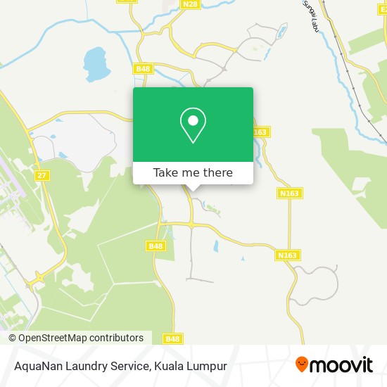 Peta AquaNan Laundry Service