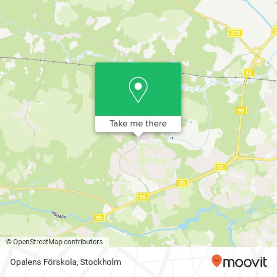 Opalens Förskola map