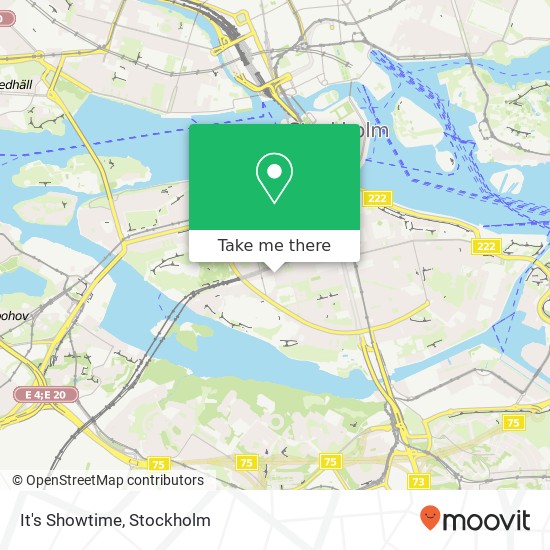 It's Showtime map