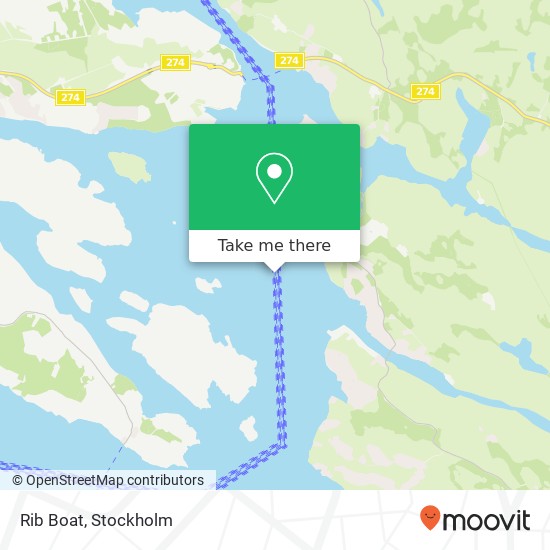 Rib Boat map