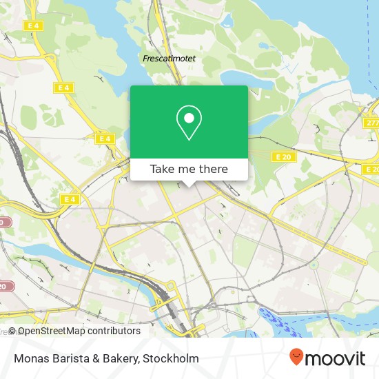 Monas Barista & Bakery map