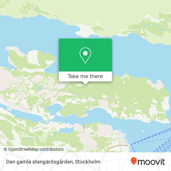 Den gamla stengärdsgården map