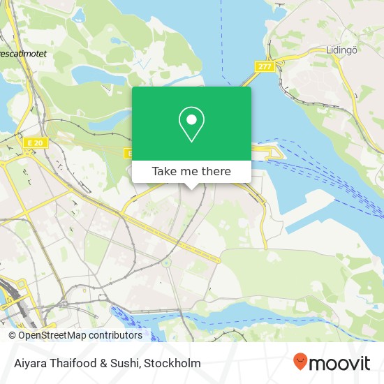 Aiyara Thaifood & Sushi map