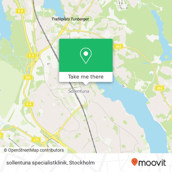 sollentuna specialistklinik map