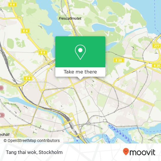 Tang thai wok map