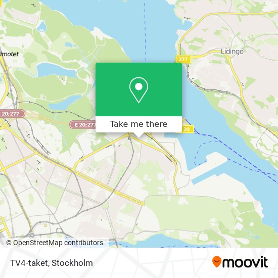 TV4-taket map