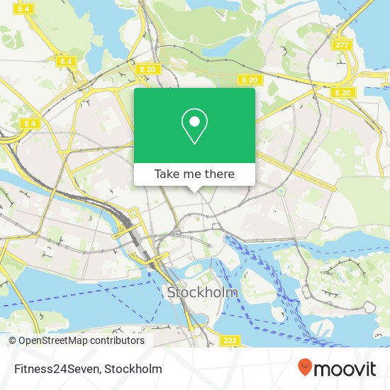 Fitness24Seven map