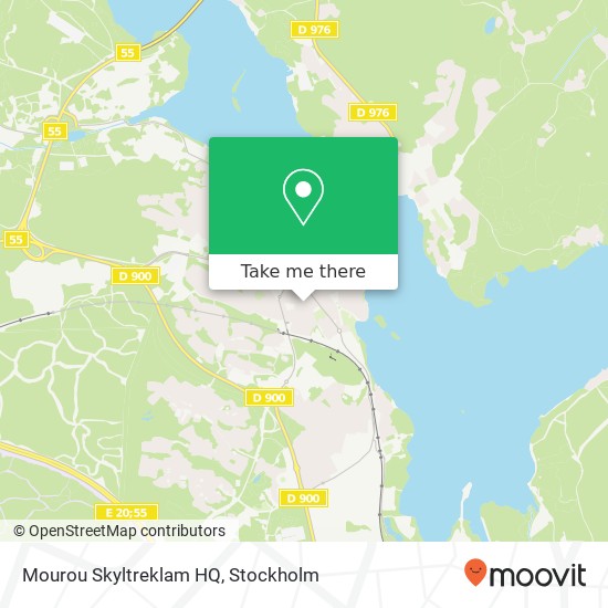 Mourou Skyltreklam HQ map