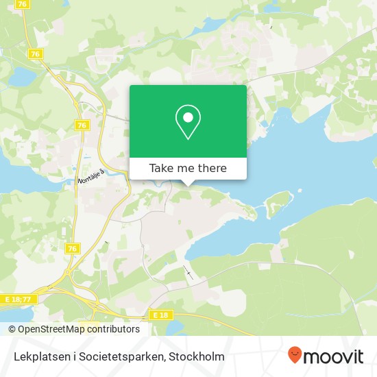 Lekplatsen i Societetsparken map