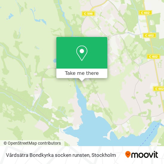 Vårdsätra Bondkyrka socken runsten map