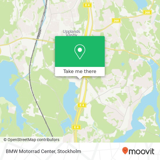 BMW Motorrad Center map
