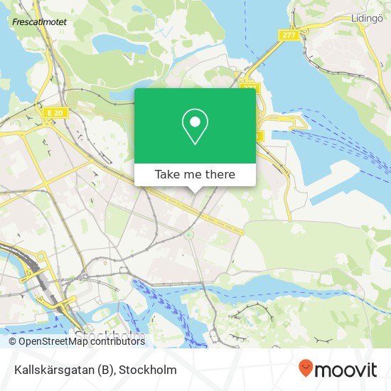 Kallskärsgatan (B) map