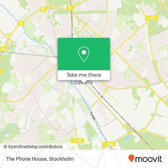 The Phone House map